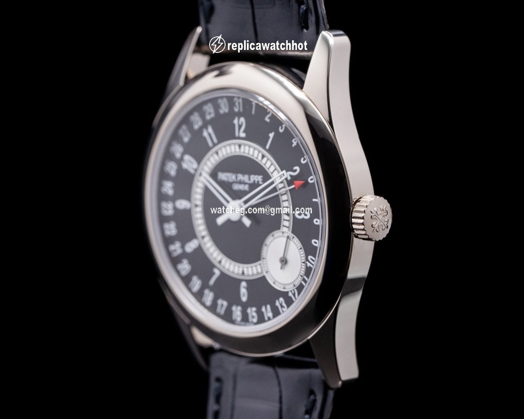 Patek Philippe Calatrava Mens watch Unisex Automatic White gold 6006G-001 2