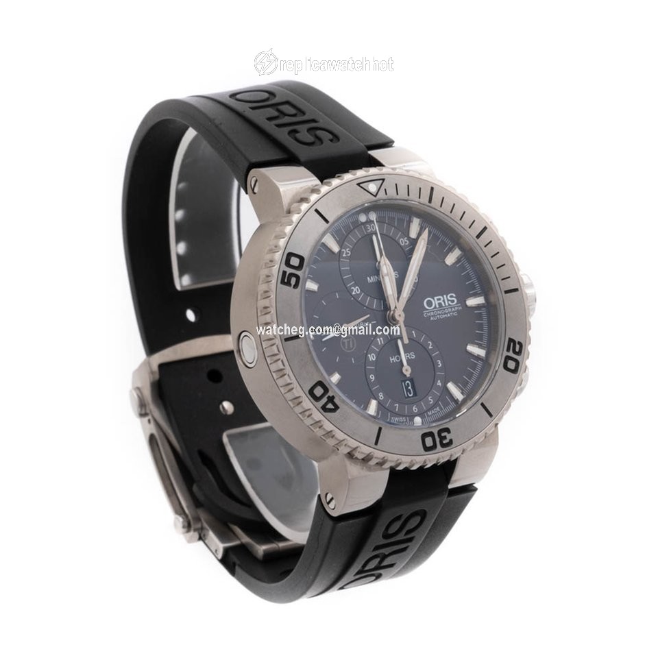 Oris Aquis Titan Chronograph Titanium 01 674 7655 7253-07 4 26 34TEB 2
