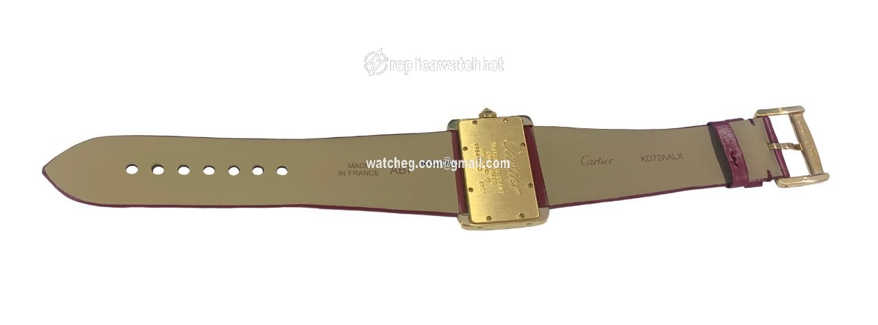 Cartier Tank Divan Womens watch Quartz Yellow gold 2601 2