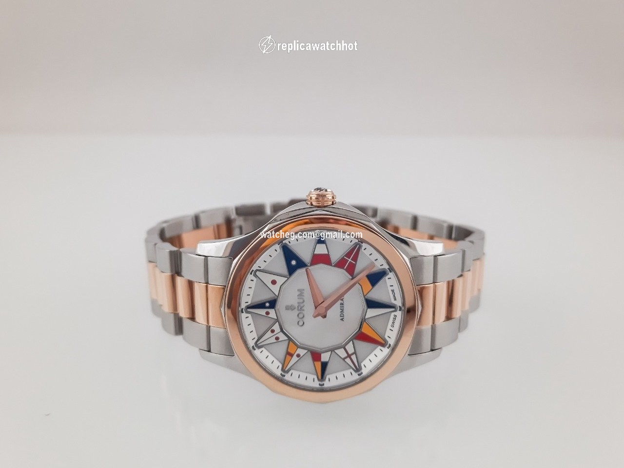 Corum Admirals Cup Womens watch Automatic 400.100.20 V200 BL12 2