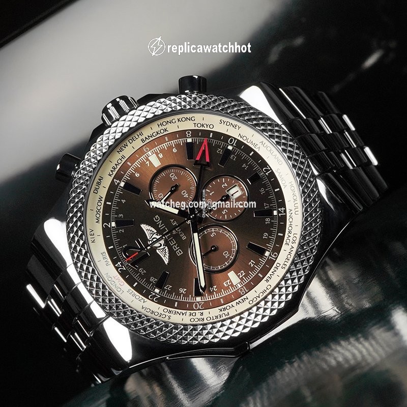 Breitling Bentley GMT Mens watch Unisex Steel A4736212 2