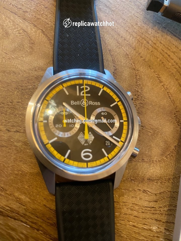Bell & Ross BR V1 Mens watch Unisex Automatic Steel BRV126-RS40-ST SRB 2
