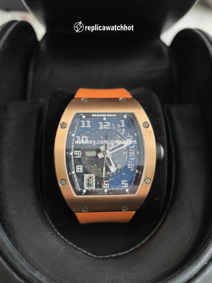Richard Mille RM 005 Mens watch Unisex Automatic Rose gold 1643 2