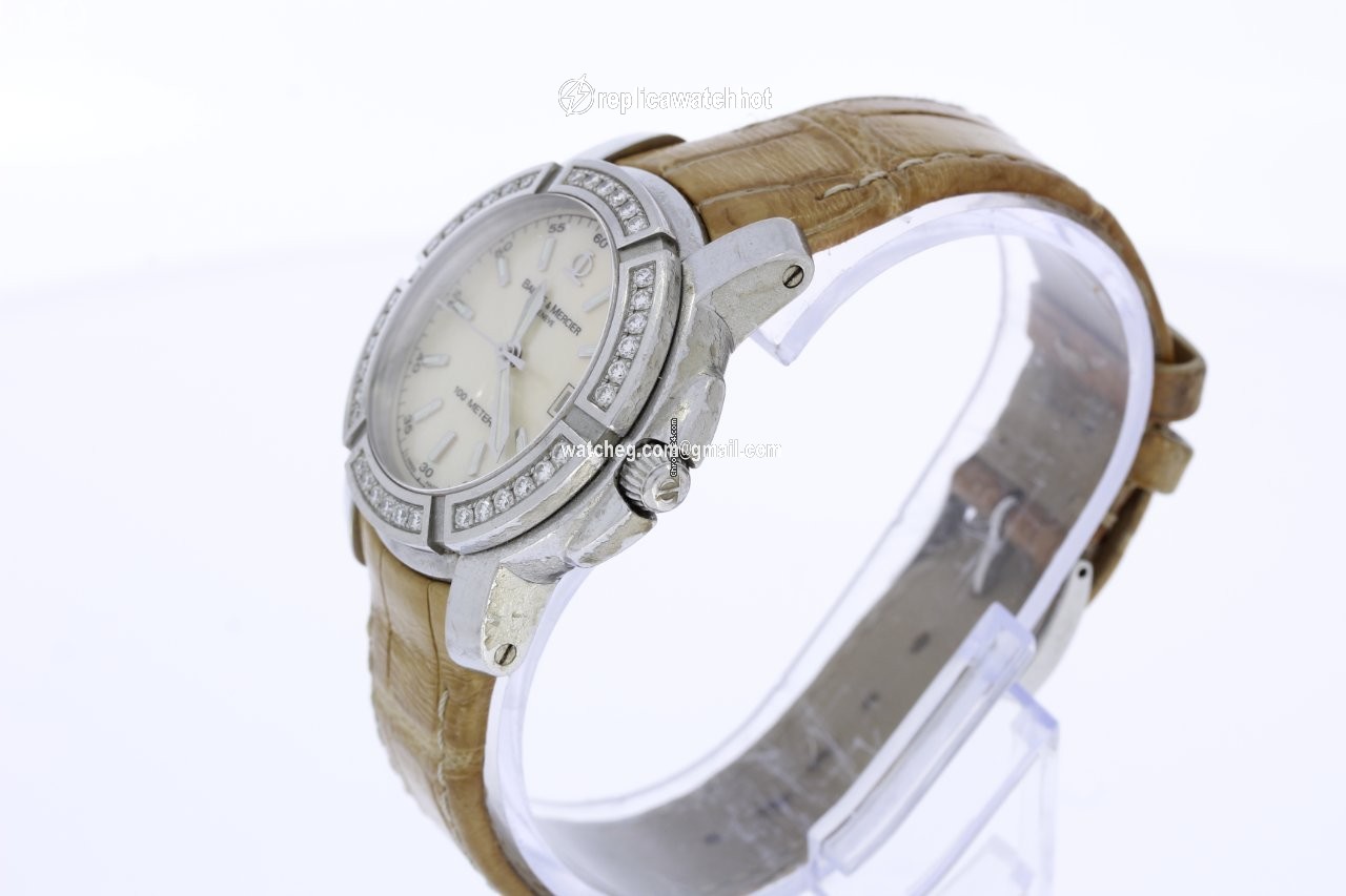 Baume & Mercier Capeland Womens watch Quartz Steel MOA08381 2