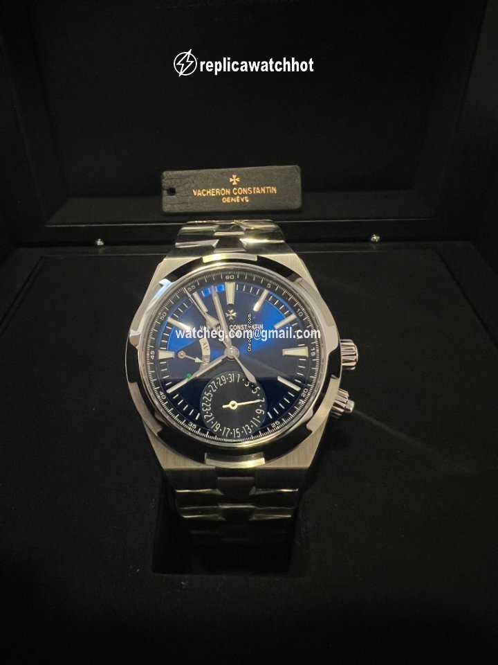 Vacheron Constantin Overseas Dual Time Mens watch Unisex Automatic Steel 7900V 110A-B334 2