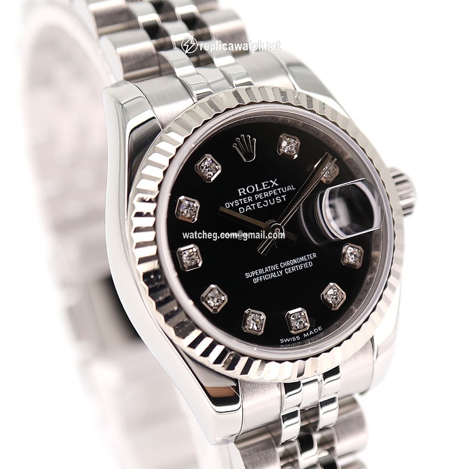 Rolex Lady-Datejust Gold Steel Automatic 179174G 2