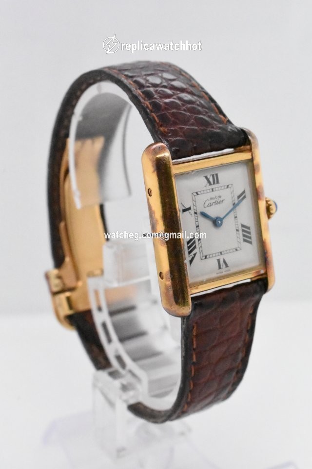 Cartier Tank Womens watch Quartz Silver 2415 2