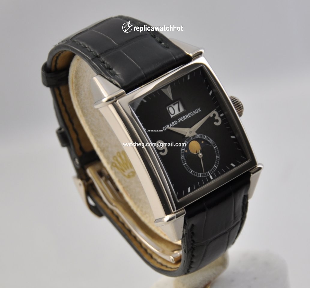 Girard Perregaux Vintage 1945 Mens watch Unisex Automatic White gold 2580 2