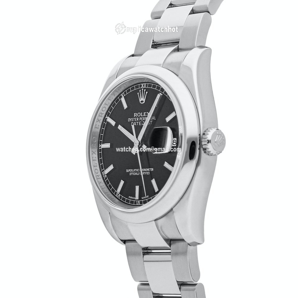 Rolex Datejust 36 Mens watch Unisex Steel Automatic 116200-0059 2