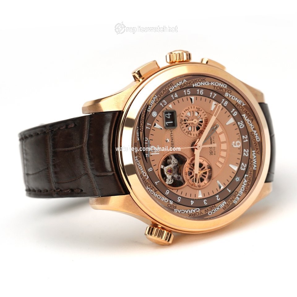 Zenith Mens watch Unisex Automatic Rose gold 18.0520.4037 71.C491 2