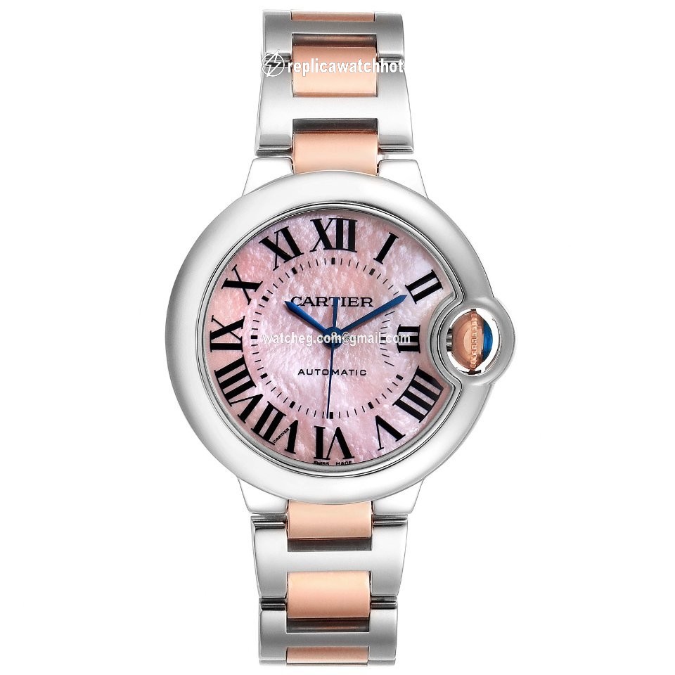 Cartier Ballon Bleu 33mm Womens watch Automatic Steel W6920098 2