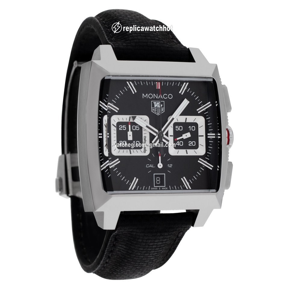 TAG Heuer Monaco Calibre 12 Mens watch Unisex Automatic Steel CAL2113 2