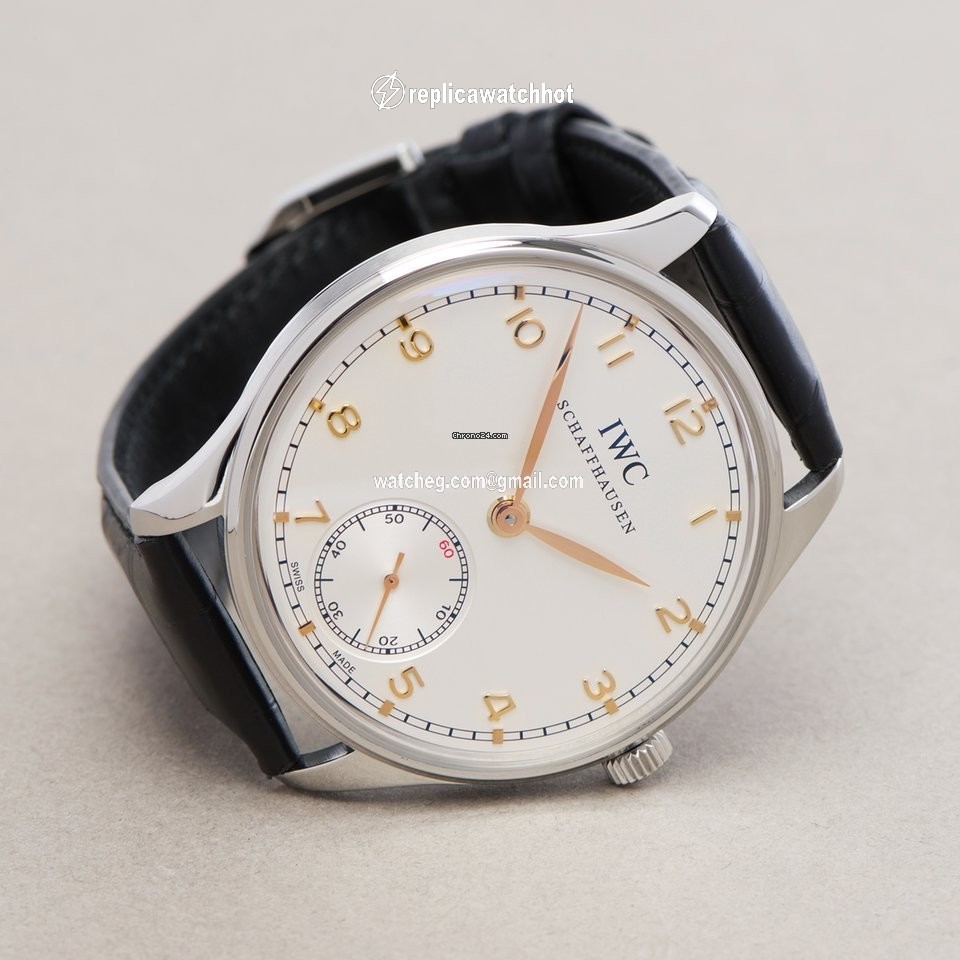IWC Portuguese Hand-Wound Mens watch Unisex Manual winding Steel IW545408 2