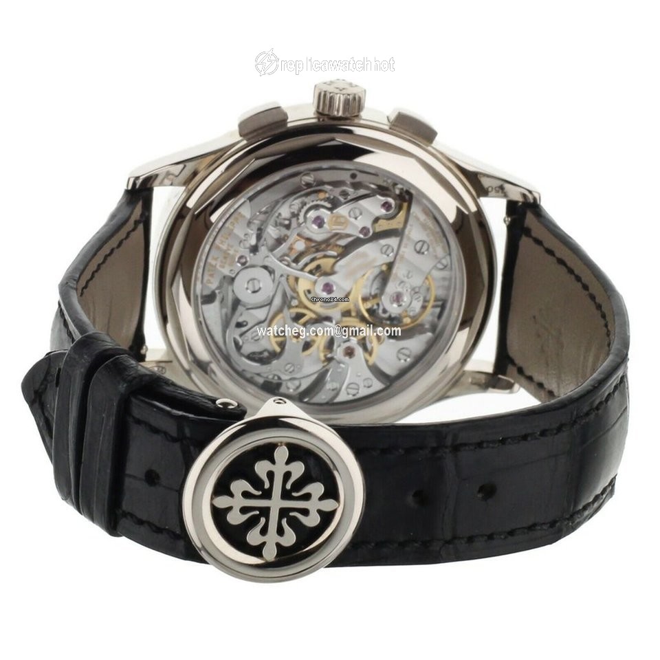 Patek Philippe Chronograph Mens watch Unisex Manual winding Yellow gold 5170G-010 2