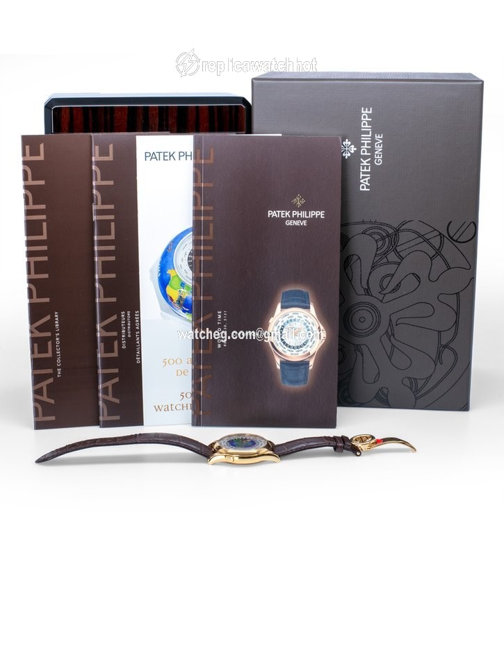 Patek Philippe World Time Mens watch Unisex Automatic Yellow gold 5131J-001 2