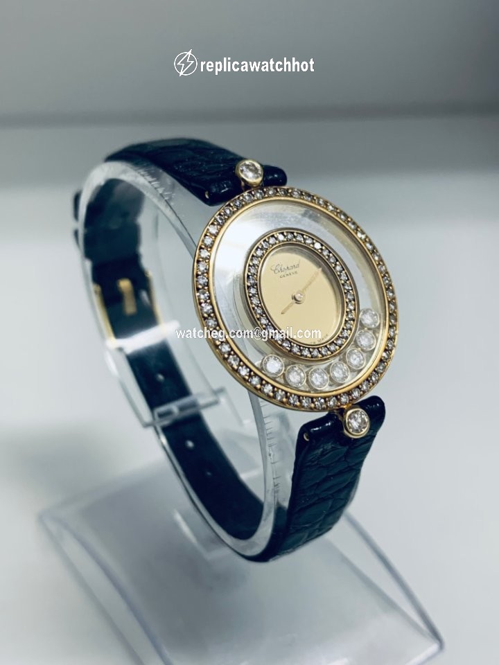 Chopard Happy Diamonds Womens watch Quartz Yellow gold 204292 2