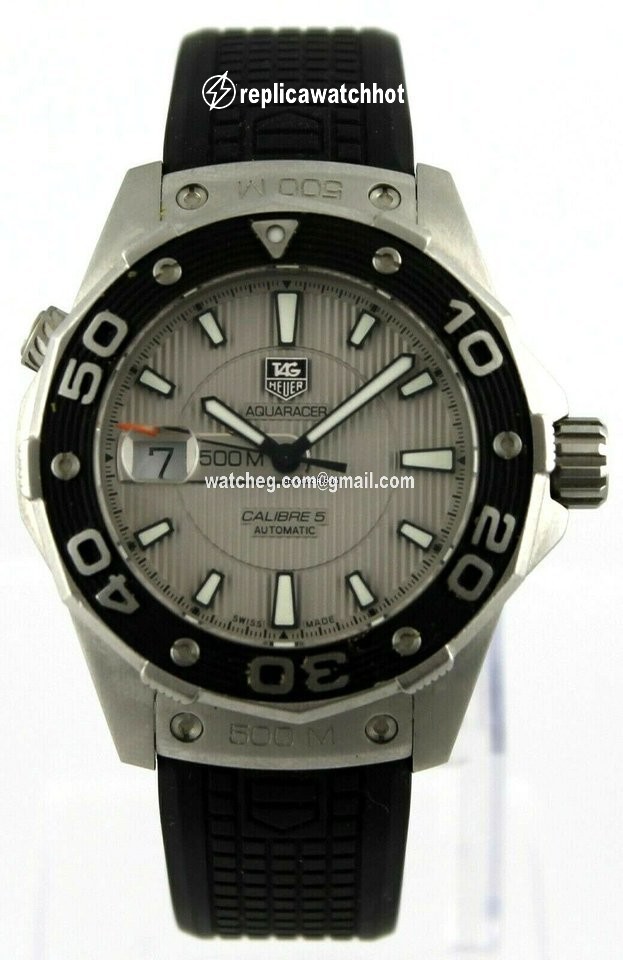TAG Heuer Aquaracer 500M Automatic Steel WAJ2111.FT6015 2