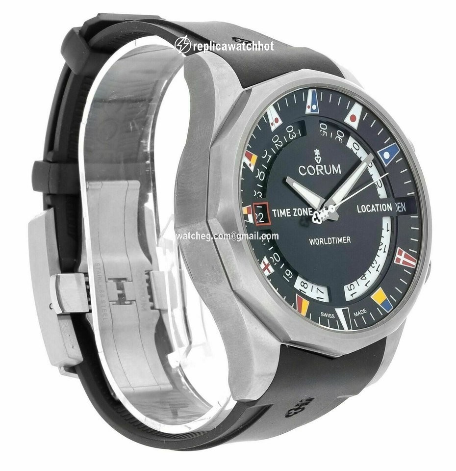 Corum Admirals Cup Mens watch Unisex Automatic Titanium 637.101.04 F371 AN02 2