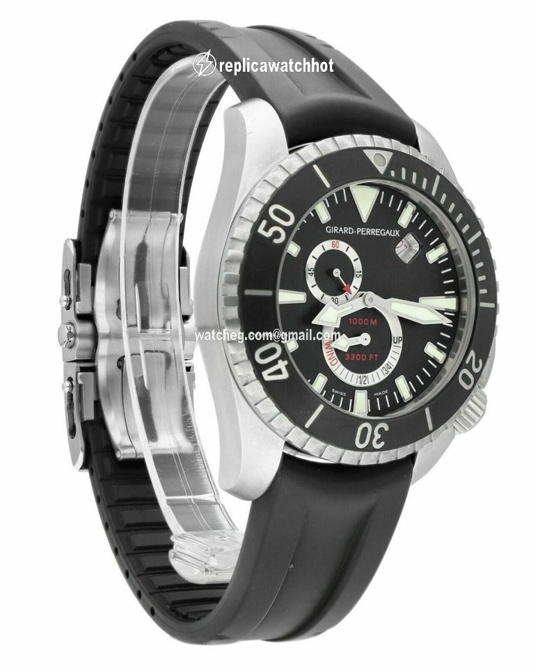 Girard Perregaux Sea Hawk Automatic Steel 49950-19-632-FK6A 2