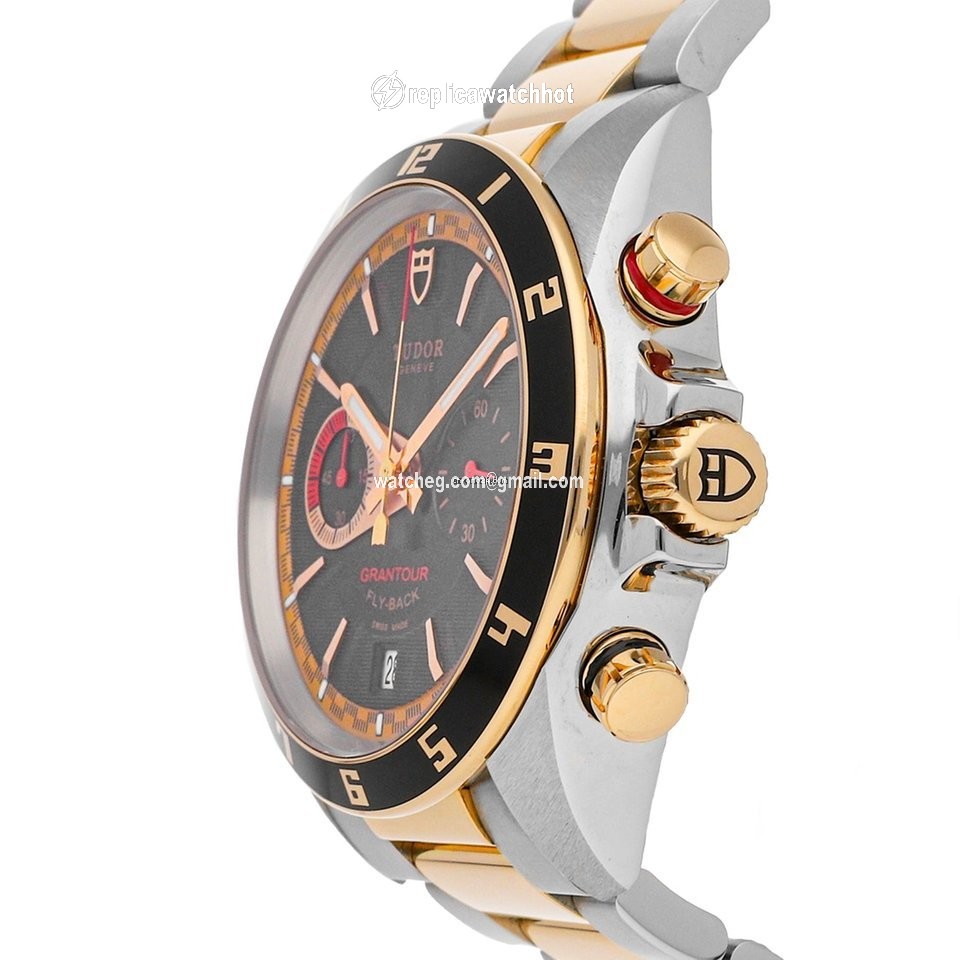 Tudor Grantour Chrono Fly-Back Mens watch Unisex Automatic Steel 20551N 2