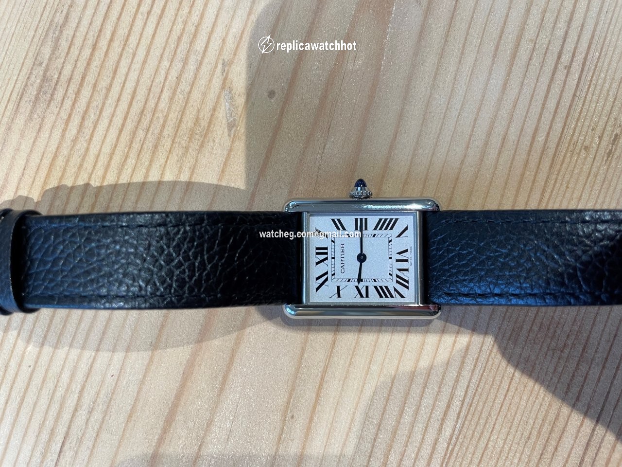 Cartier Tank Mens watch Unisex Quartz Steel WSTA0041 2
