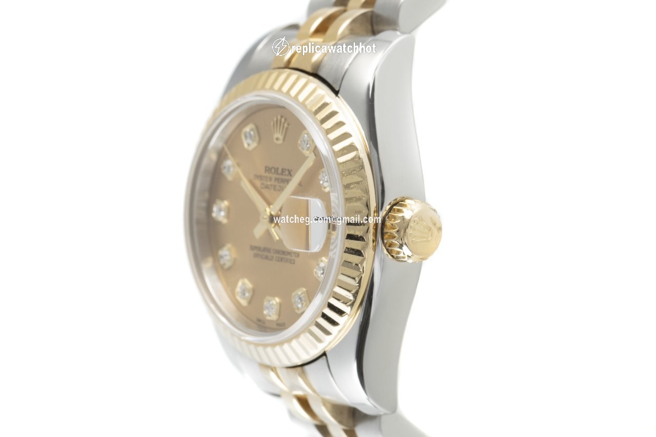 Rolex Lady-Datejust Womens watch Gold Steel Automatic 179173 2