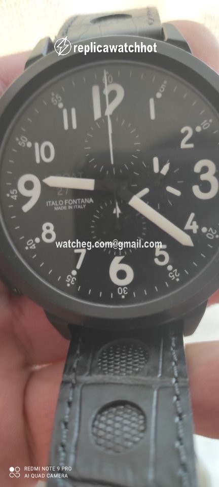 U-Boat Flightdeck Mens watch Unisex Automatic Steel U-7750 55 2