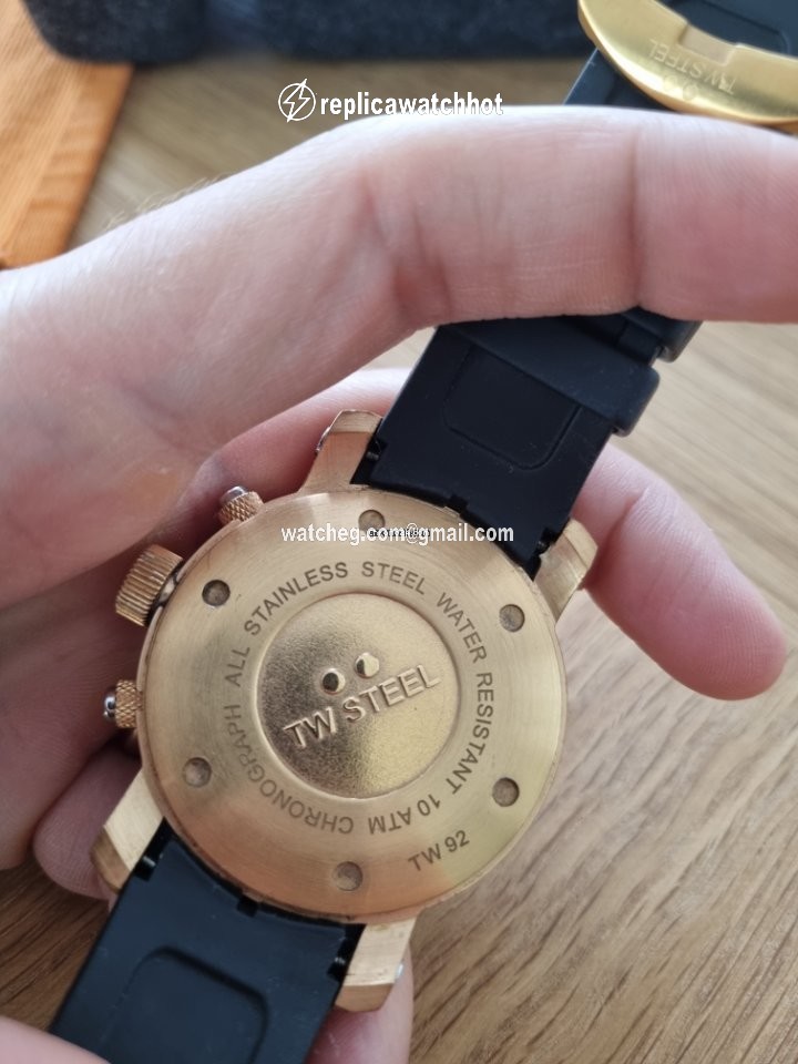 TW Steel Mens watch Unisex Quartz Rose gold TW92 2