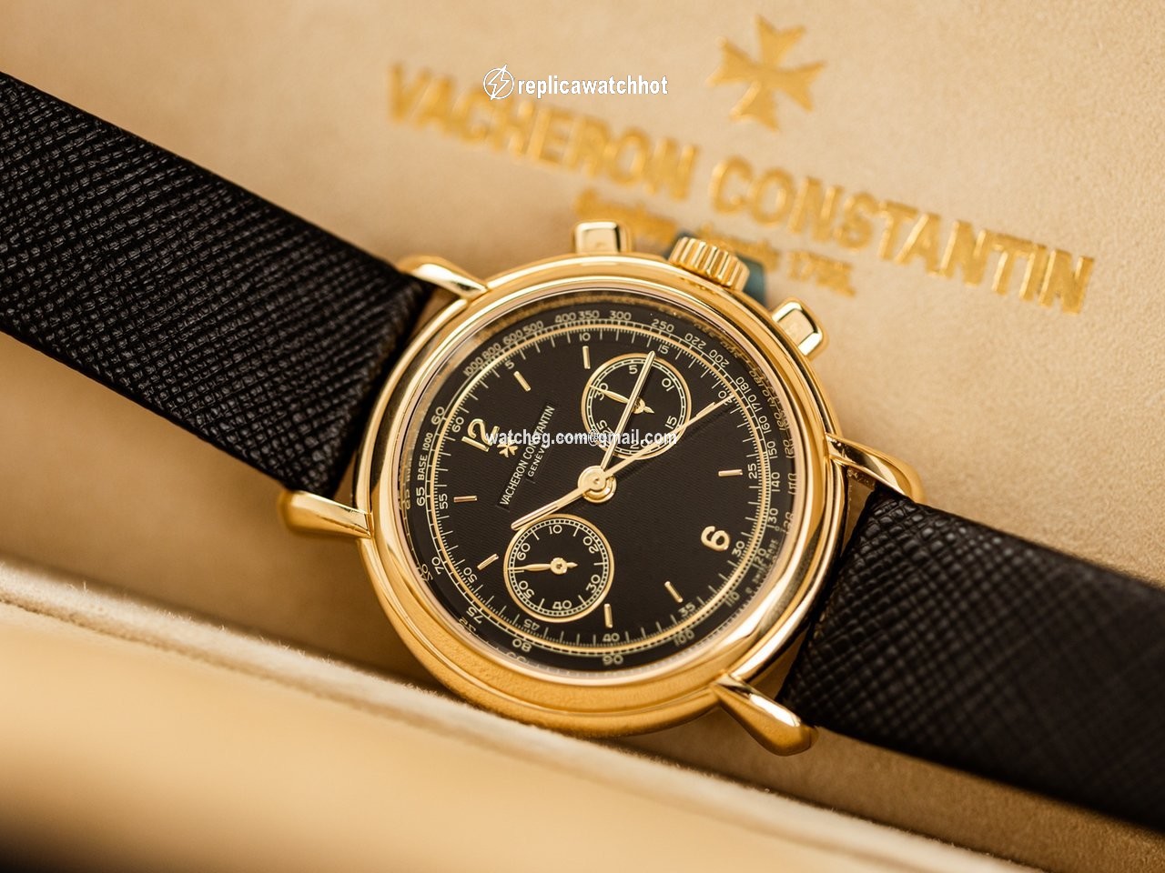 Vacheron Constantin Historiques Mens watch Unisex Manual winding Yellow gold 47101 000J-8260 2