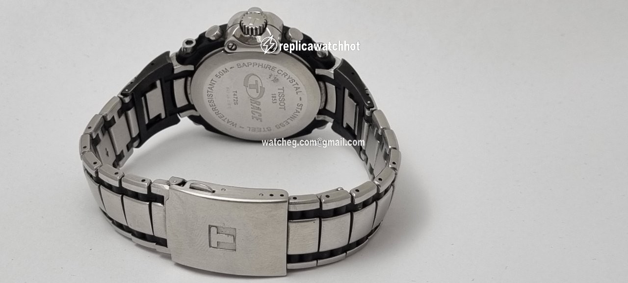 Tissot T-Race Mens watch Unisex Quartz Steel T011.417.17.202.00 2