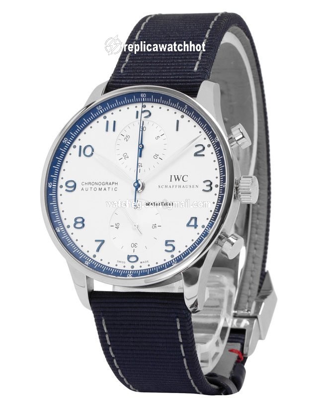 IWC Portuguese Chronograph Mens watch Unisex Automatic Steel IW371492 2
