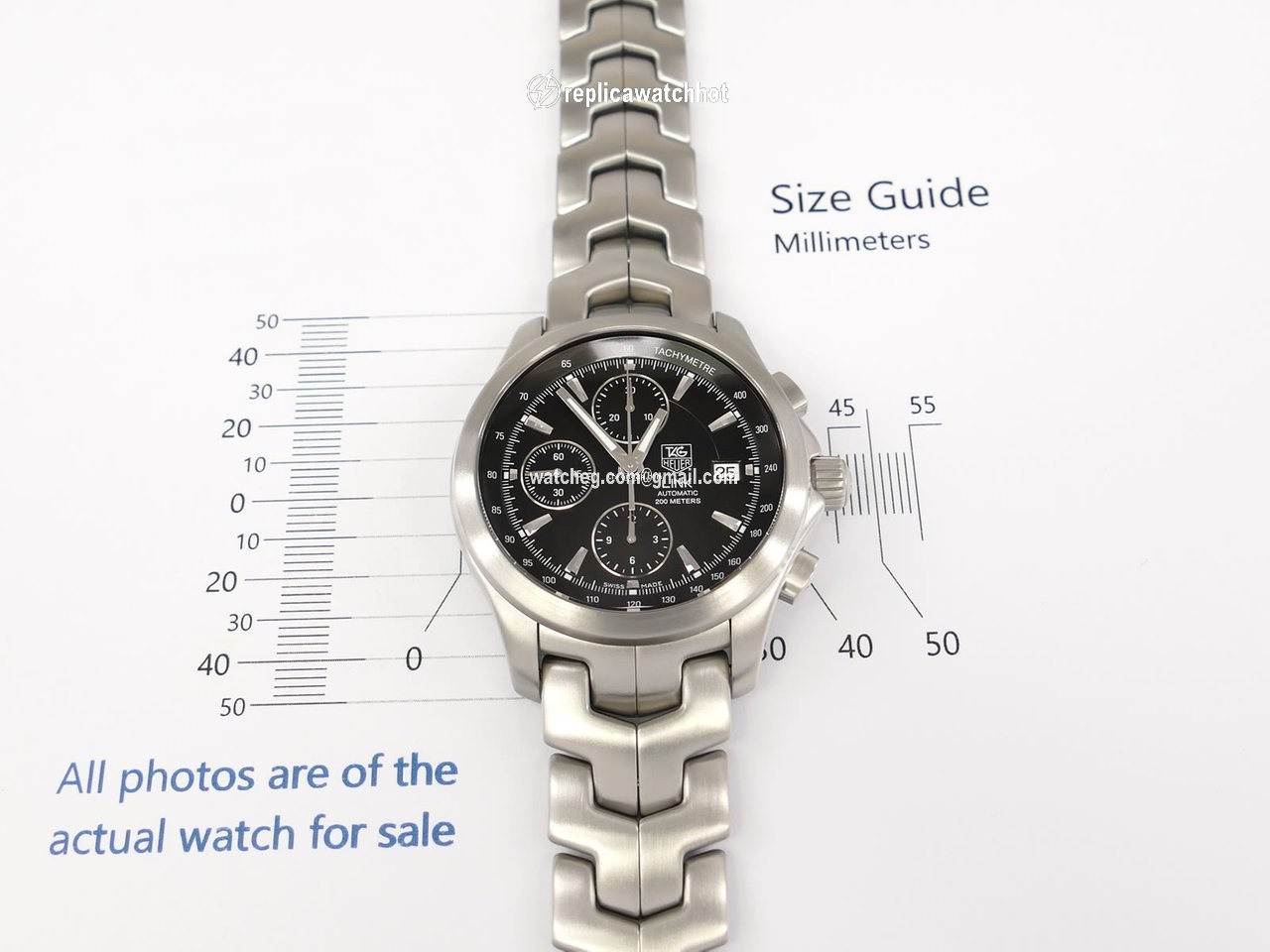 TAG Heuer Link Calibre 16 Mens watch Unisex Automatic Steel CJF2110.BA0576 2