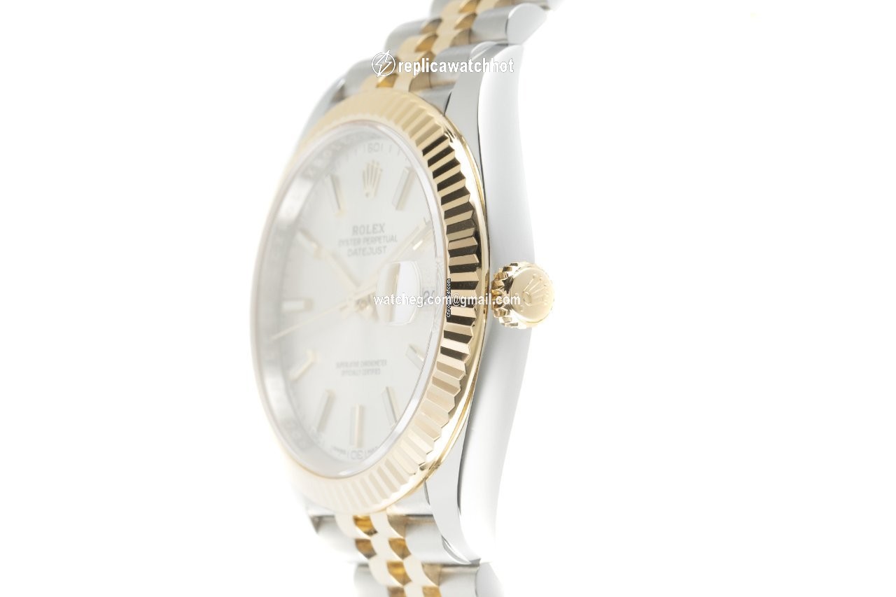Rolex Datejust 41 Mens watch Unisex Gold Steel Automatic 126333 2