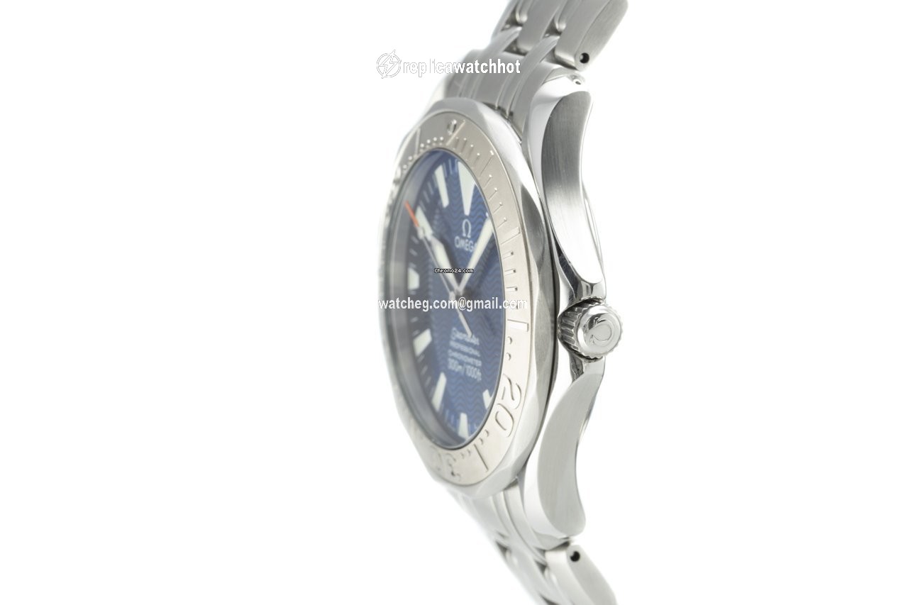 Omega Seamaster Diver 300 M Mens watch Unisex Automatic Gold Steel 2255.80.00 2