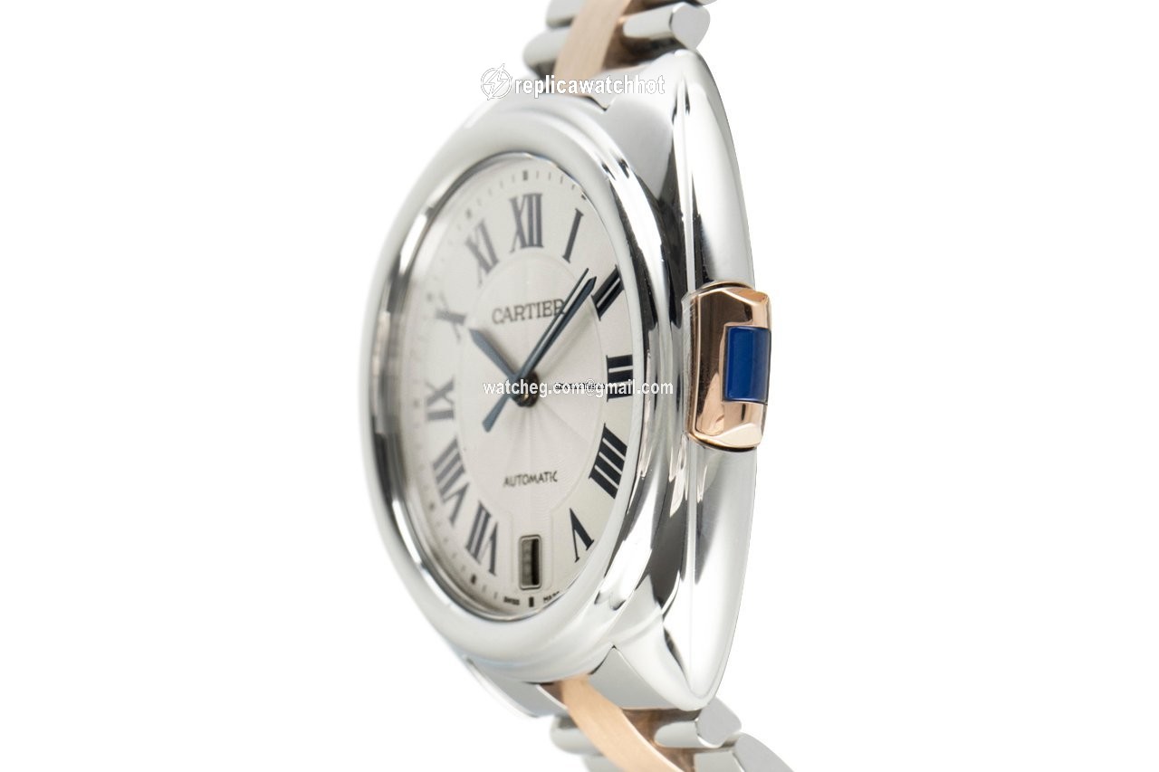 Cartier Cle de Cartier Mens watch Unisex Automatic Gold Steel W2CL0003 2
