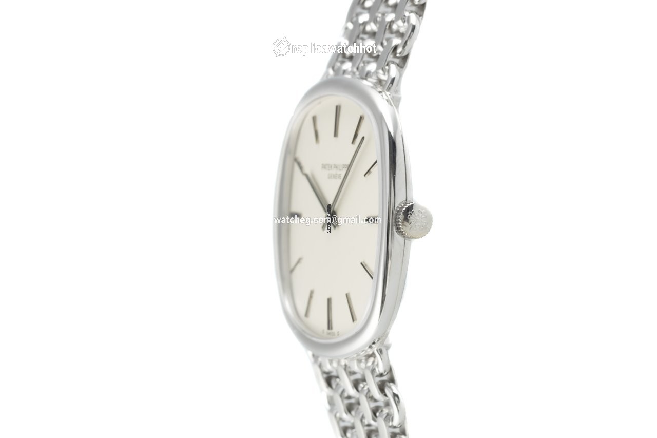 Patek Philippe Golden Ellipse Mens watch Unisex Manual winding White gold 3644 2 2
