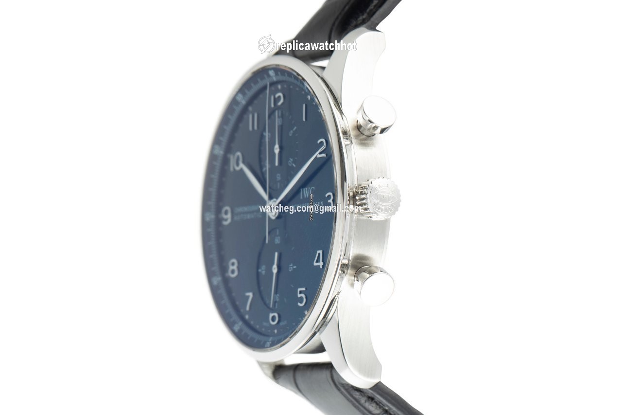 IWC Portuguese Chronograph Mens watch Unisex Automatic Steel IW3714 2