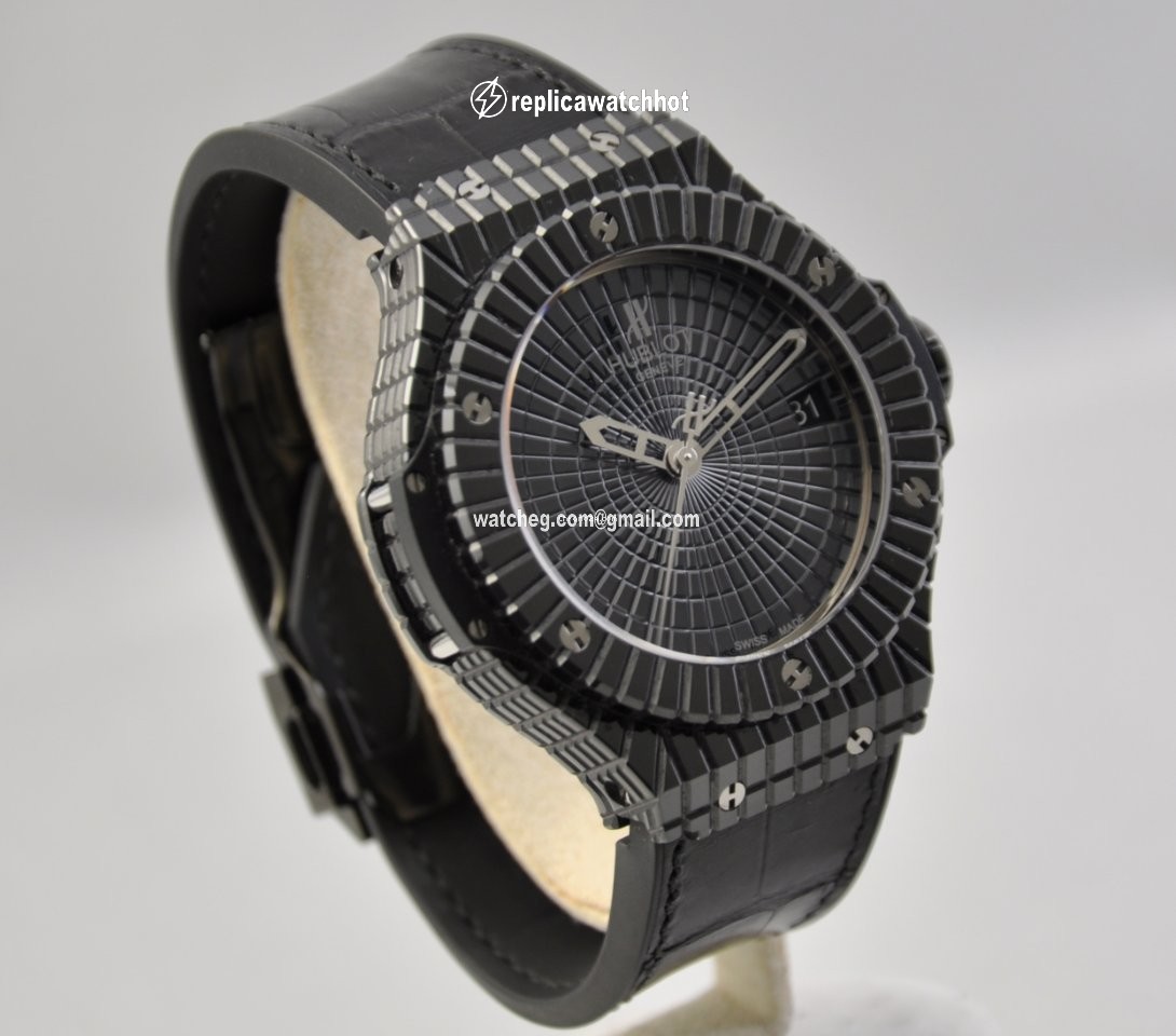 Hublot Big Bang Caviar Mens watch Unisex Automatic Ceramic 346.CX.1800.BR 2