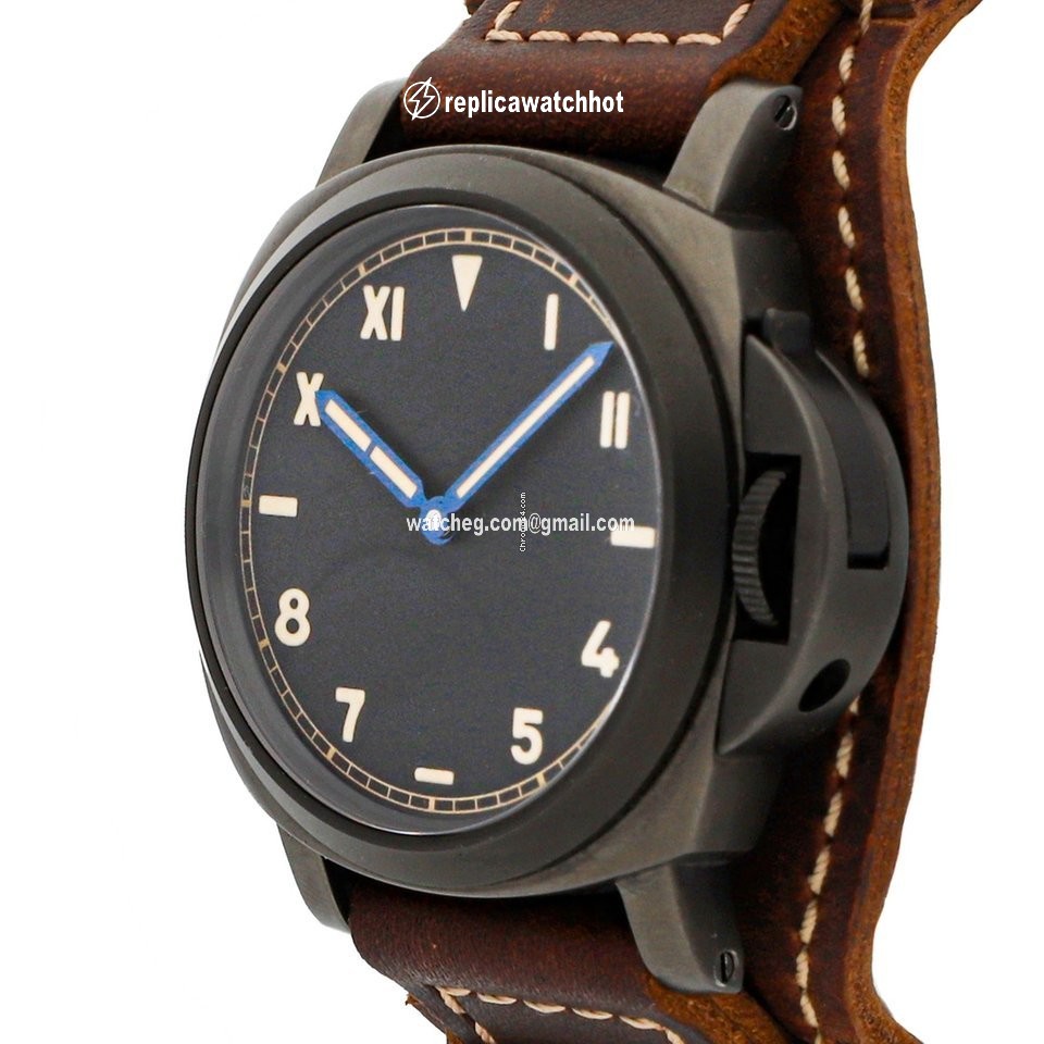 Panerai Luminor Mens watch Unisex Manual winding Titanium PAM00779 2