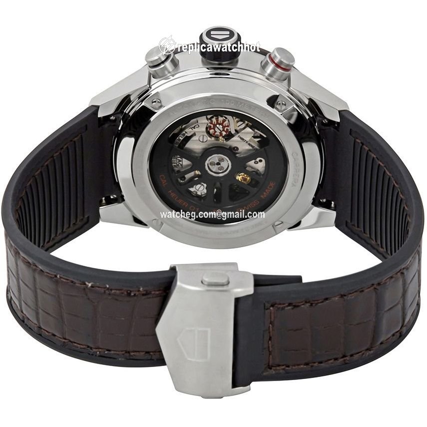 TAG Heuer Carrera Calibre HEUER 01 Mens watch Unisex Automatic Steel CAR201U-FC6405 2