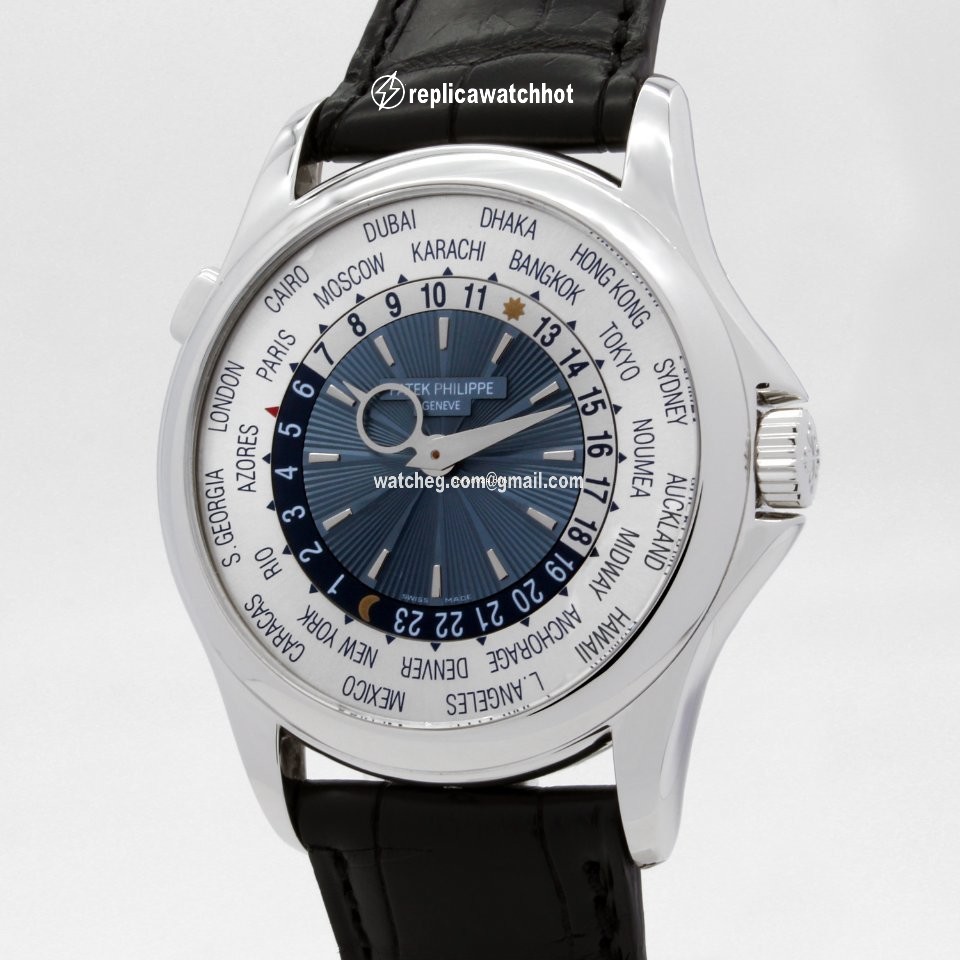 Patek Philippe World Time Mens watch Unisex Automatic Platinum 5130P-001 2