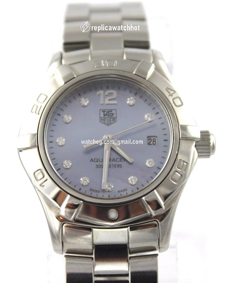 TAG Heuer Aquaracer Lady Womens watch Quartz Steel WAF1419.BA0813 2