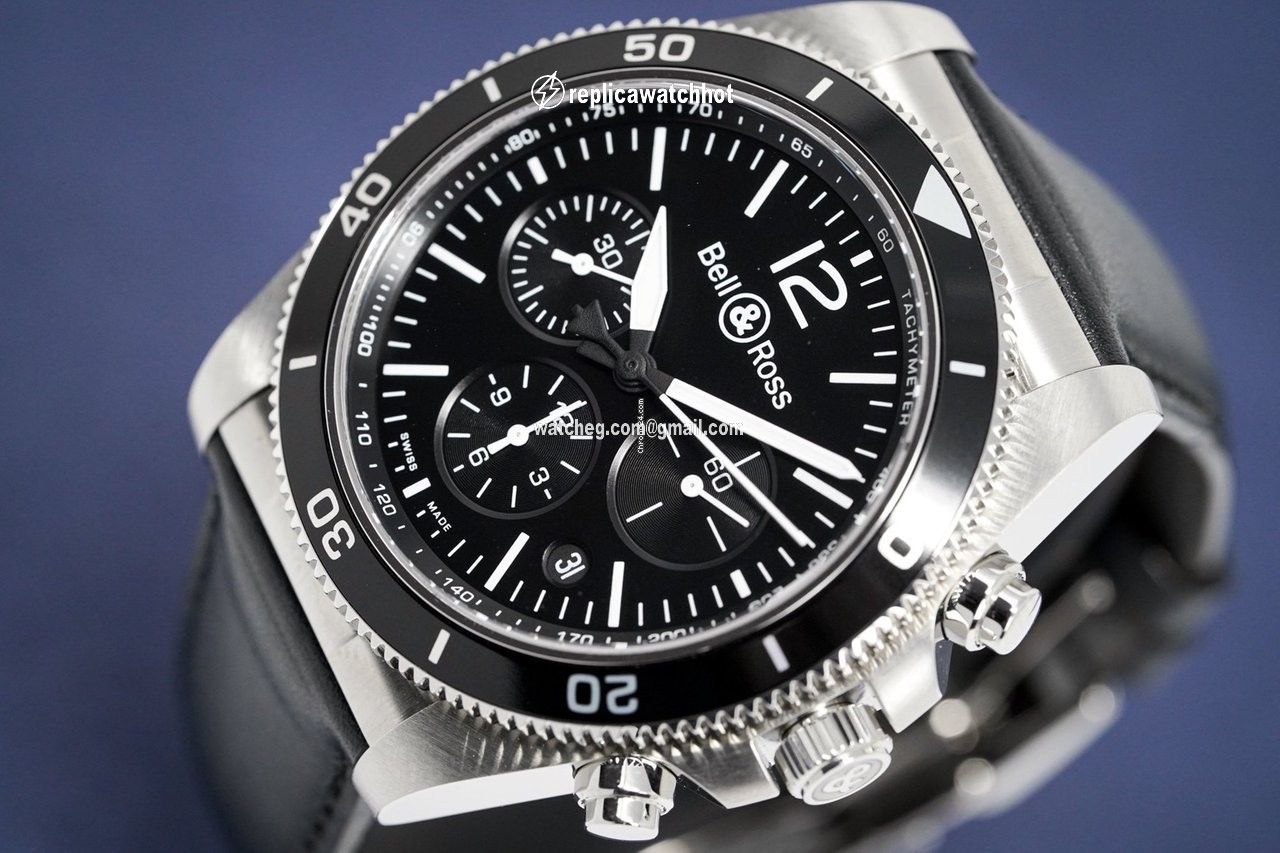 Bell & Ross BR V3 Automatic Steel BRV394.BL.ST.SCA 2
