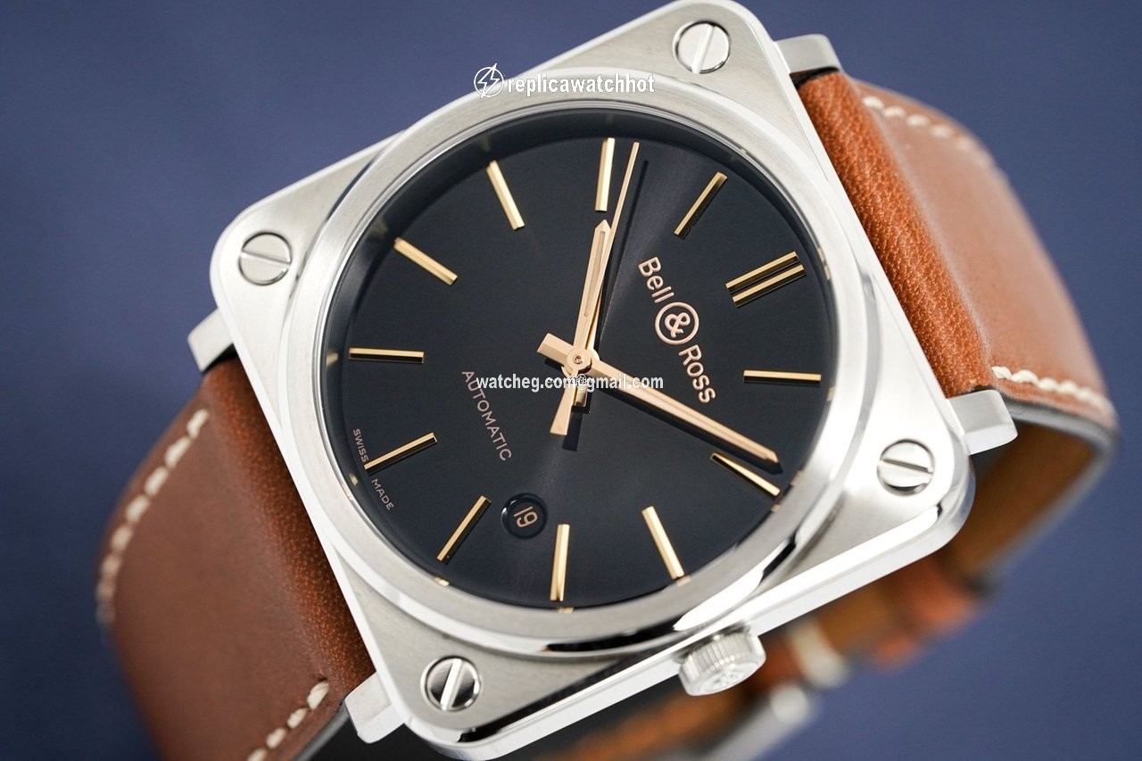 Bell & Ross BR S Automatic Steel BRS92.ST.G.HE.SCA 2