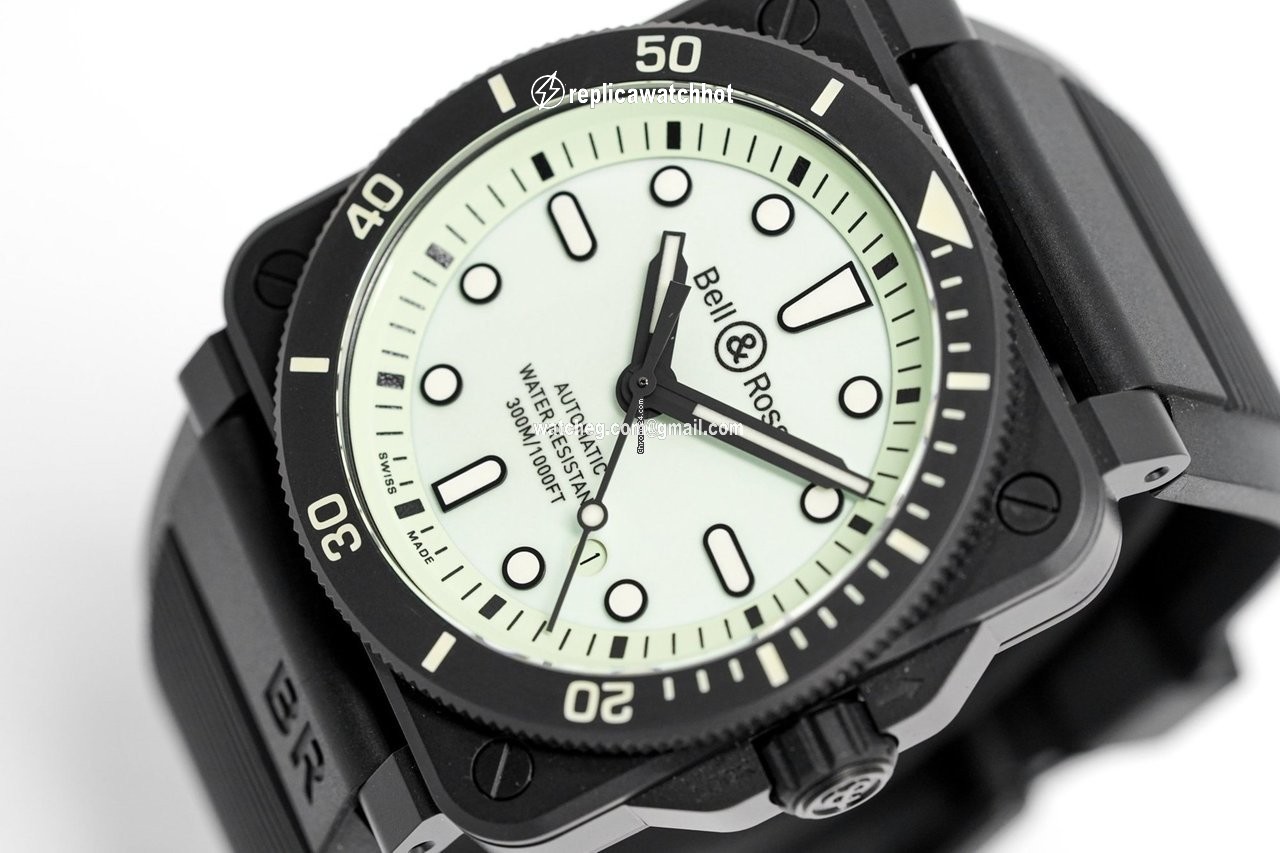 Bell & Ross BR 03-92 Ceramic Automatic Ceramic BR0392.D.C5.CE.SRB 2