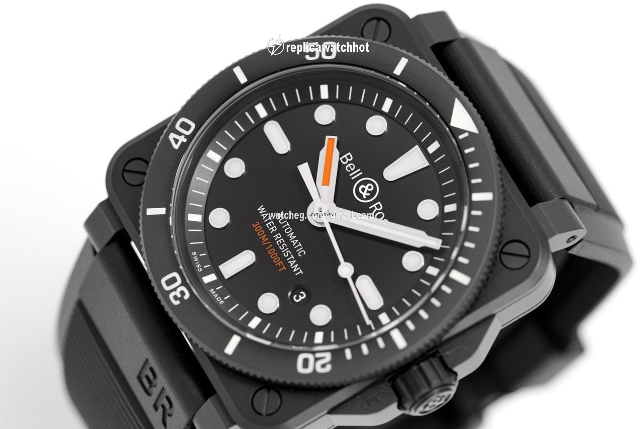 Bell & Ross BR 03-92 Ceramic Automatic Ceramic BR0392.D.BL.CE.SRB 2