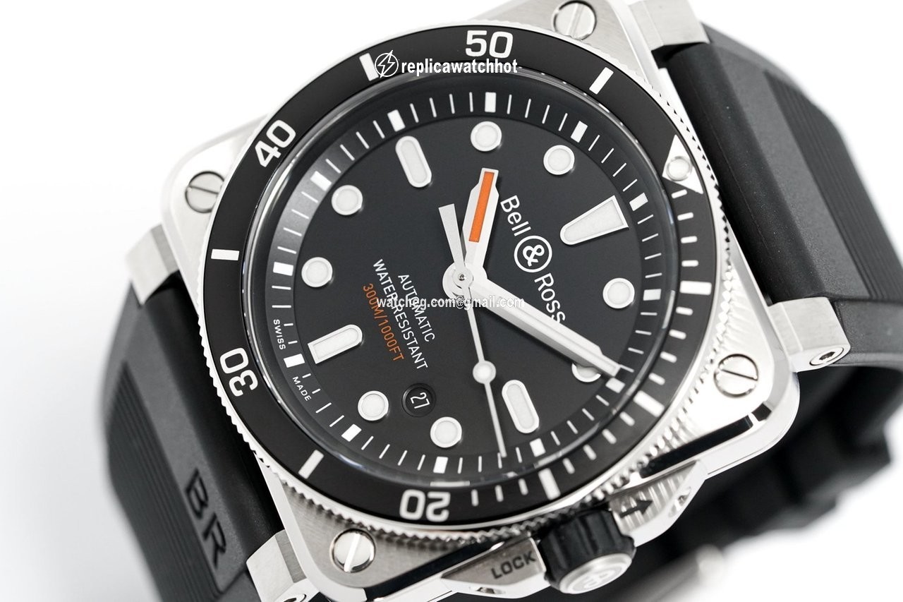 Bell & Ross BR 03-92 Steel Automatic Steel BR0392.D.BL.ST.SRB 2