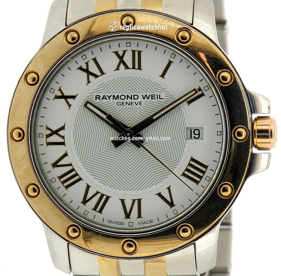 Raymond Weil Tango Mens watch Unisex Quartz Gold Steel 5599-stp-00308 2