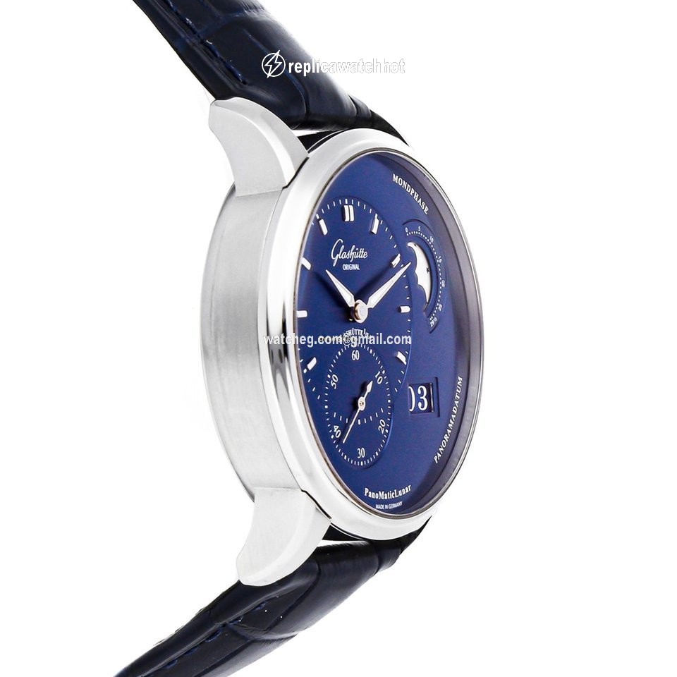 Glashtte Original PanoMaticLunar Mens watch Unisex Automatic Steel 90-02-46-32-35 2