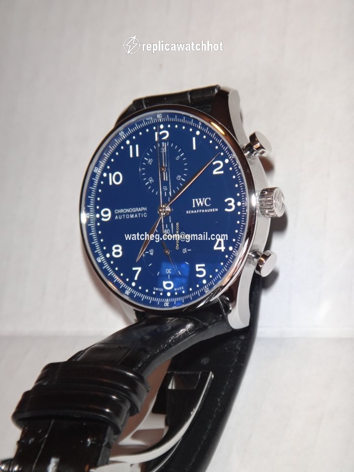 IWC Portuguese Chronograph Mens watch Unisex Automatic Steel IW371601 2